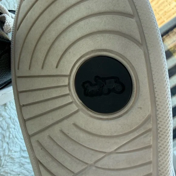 COACH‎ Clip Court Low Top Sneaker BLACK SIZE 8B - Picture 11 of 11